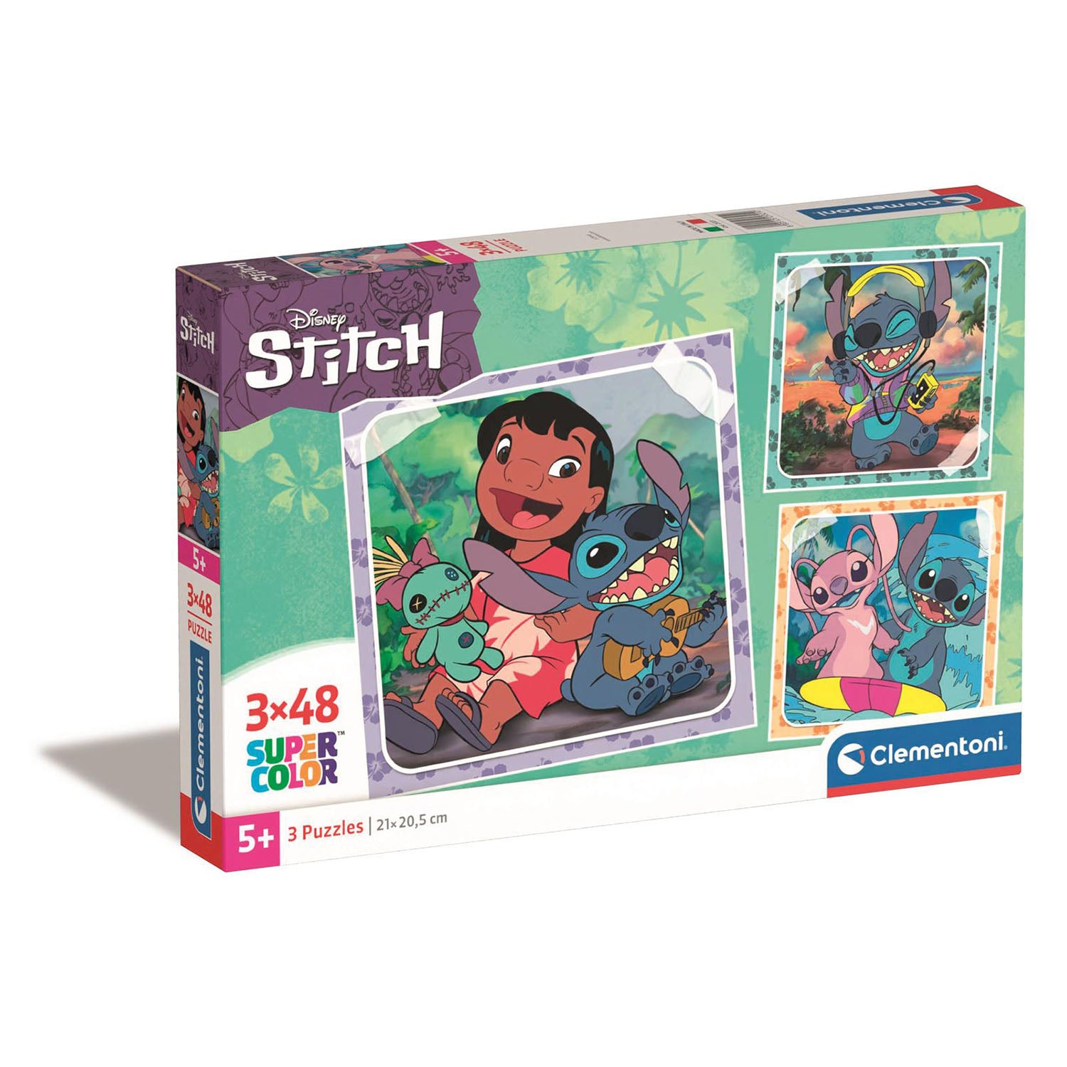 clementoni-clementoni-disney-stitch 3X48pcs